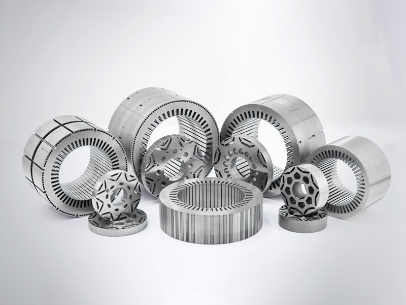 Przemysłowy stojan silnika napędowego i rdzeń wirnika