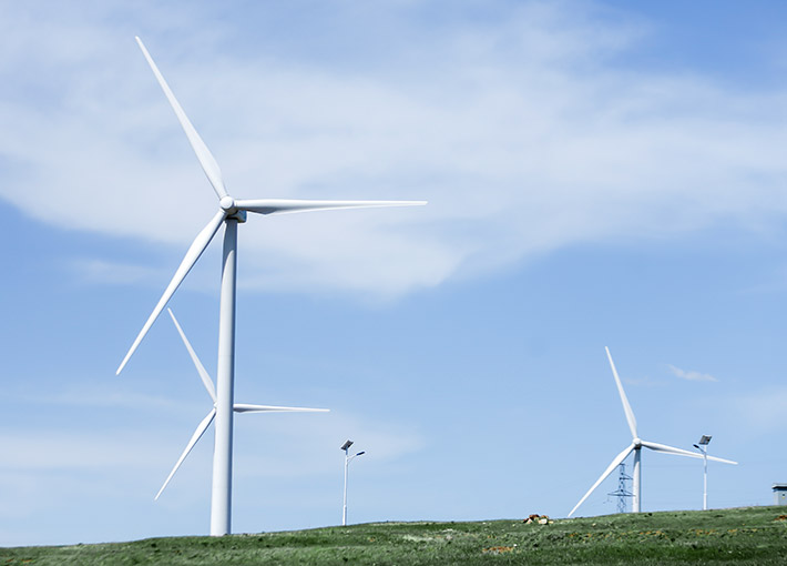 Stojan i rdzeń wirnika silnika generatora energii wiatrowej