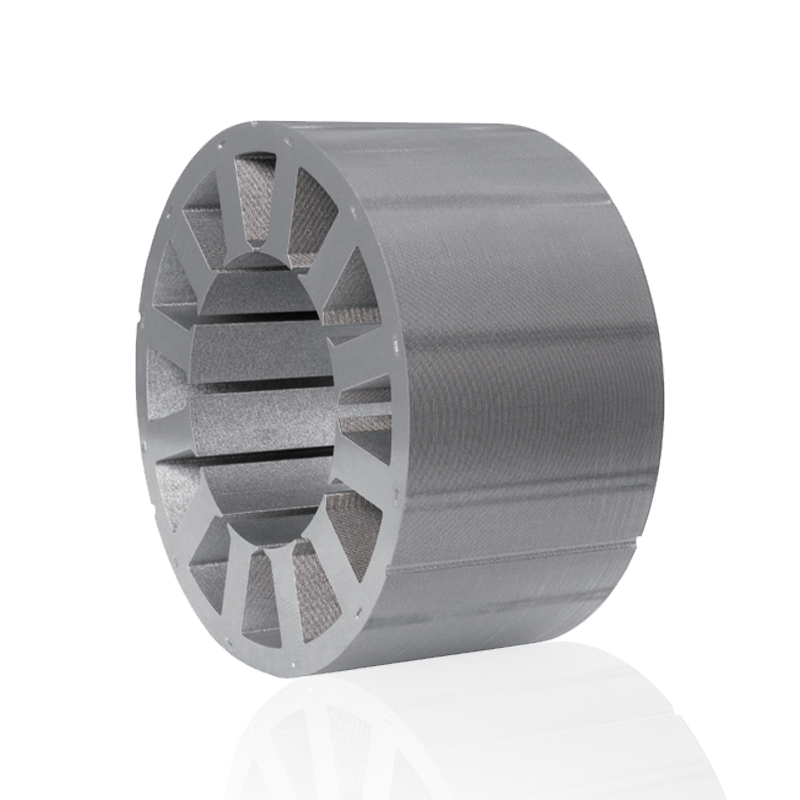 Stojan silnika serwo i rdzeń wirnika