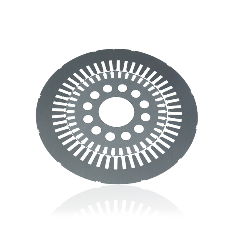 Elementy stojana i wirnika transportu kolejowego