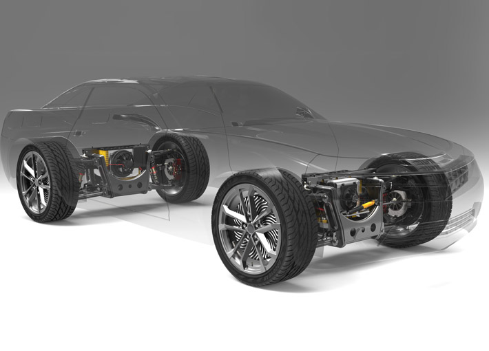 Stojan i rdzeń wirnika silnika napędowego pojazdu elektrycznego