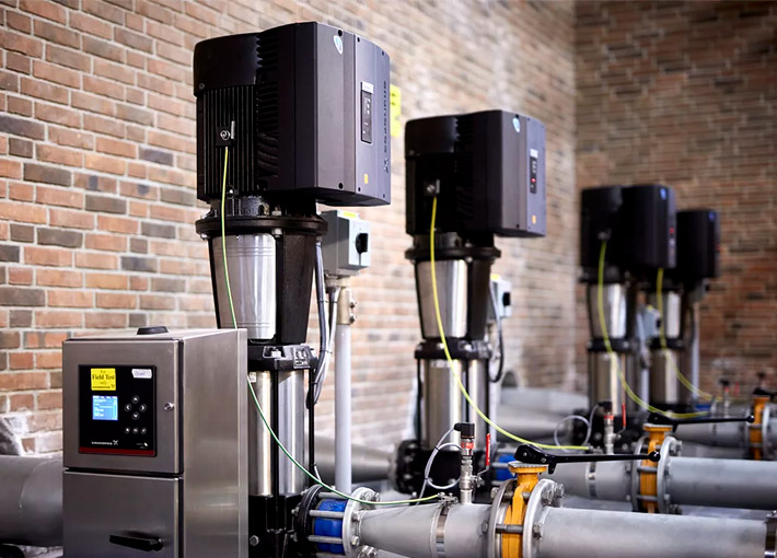 Stojan silnika pompy wodnej i rdzeń wirnika