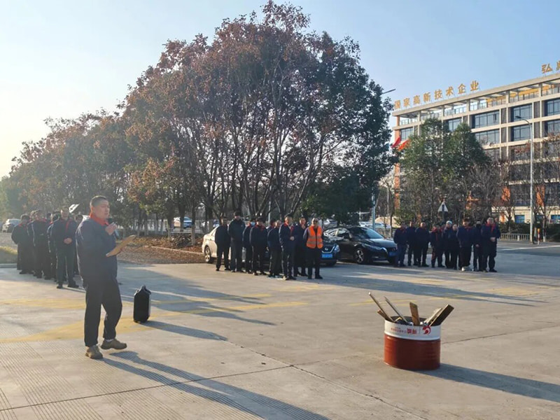 Technologia Jufenga | „Wszyscy zwracają uwagę na bezpieczeństwo i wszyscy wiedzą, jak reagować w sytuacjach awaryjnych” – ćwiczenia przeciwpożarowe